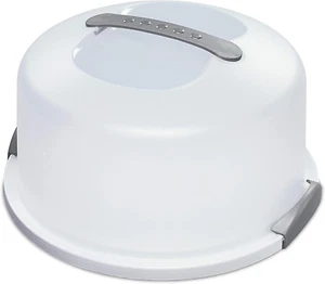 2008004 Cake Server, White (CLEAR, 2) - Picture 1 of 12