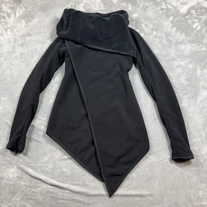 LULULEMON Presence Of Mind Jacke schwarz Fleece Wickel Größe 4? klein? - Bild 1 von 7