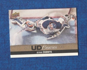 2013-14 Upper Deck UD Canvas # C72 Devan Dubnyk - Picture 1 of 2