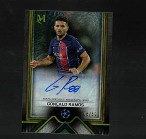 Gonçalo Ramos 2023-24 Topps Colección Museo UEFA Automático #d 08/50 - Imagen 1 de 2