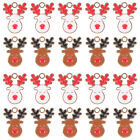 20 Pcs Phone Charms Alloy Xmas Eik Christmas Bracelet Deer Pendants The Bell
