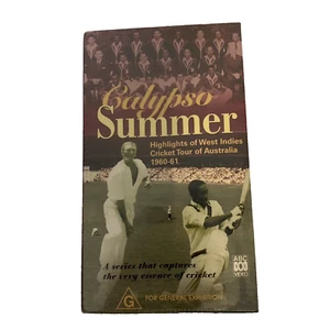 Calypso Summer VHS box set Australia West Indies cricket 1960/61 video cassettes - Picture 1 of 4
