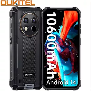 OUKITEL WP28S Android 14 Mobile Phone NFC Smartphone 2024 16GB+128GB 10600mAh - Picture 1 of 11