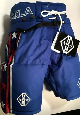 Pantalones de hockey sobre hielo Sr pequeños capitales azules de Tackla Foto 1 de 3