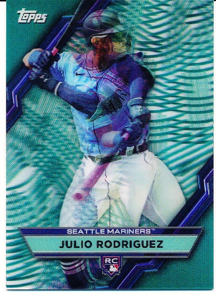 2022 Topps 3D Julio Rodriguez Rookie Motion Card - Image 1 of 1