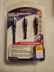 Impact Acoustics Velocity Component Video Interconnect 6ft. New Old Stock - Picture 1 of 2