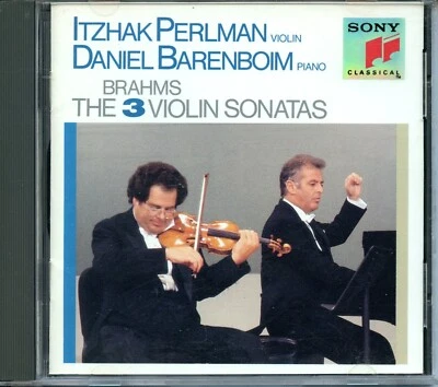 Itzhak Perlman / Daniel Barenboim - Brahms: The 3 Violin Concertos - Image 1 of 3