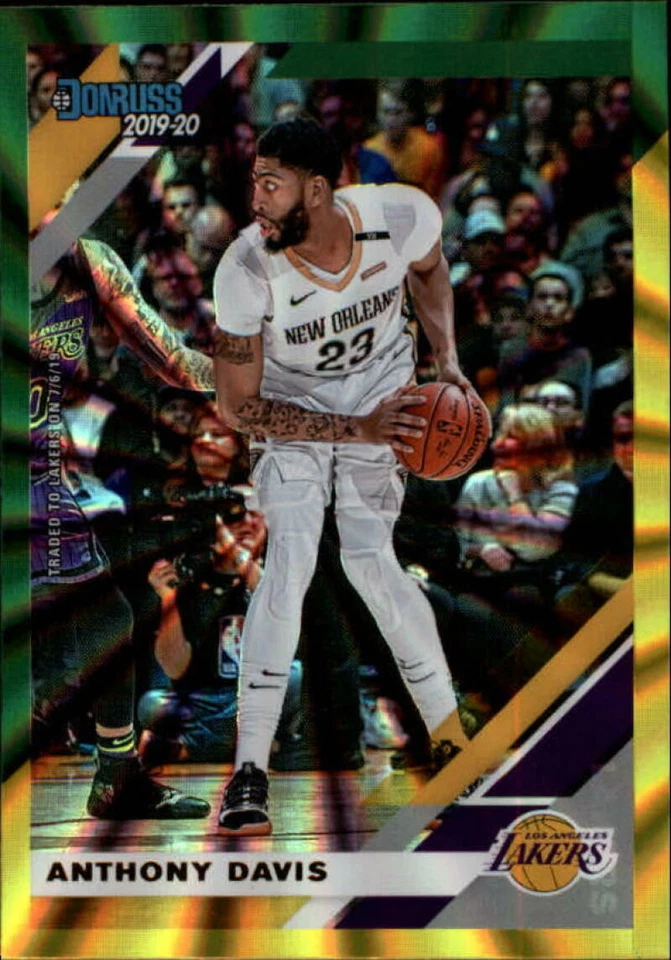 2019-20 Donruss NBA Basketball Insert, Parallel, Jersey Singles -Pick Your Cards - Image 1 of 1