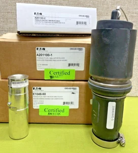 EATON E1049-60, A201100-1 Female Plug & A201103-2 Female Contact 646 MCM Cable - Picture 1 of 10