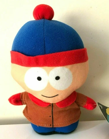 South Park Plush Toy Stan Plush Toy 5 inches. Rare. New Cover