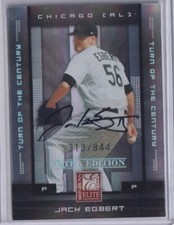 2008 Donruss Elite Extra Edition Signature Turn of the Century #42 Jack Egbert