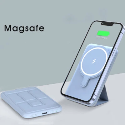 Portable Magsafe Charger Power Bank 5000mAh Battery Pack Power with stand phone - Image 1 of 4
