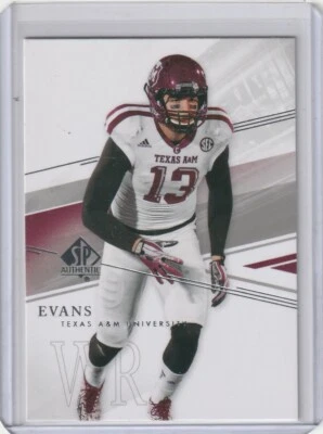 MIKE EVANS Texas A&M /Buccaneers 2014 SP Authentic #49 Base RC /Rookie /Quantity - Image 1 of 2
