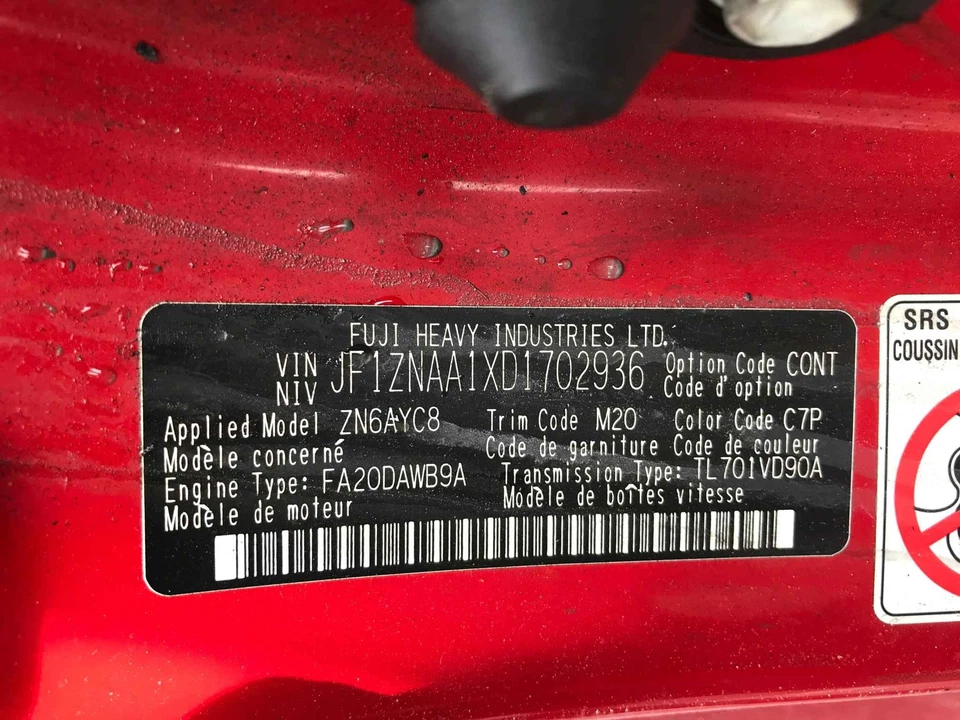 Used Differential Carrier Assembly fits: 2013 Scion FR-S Rear Axle Grade A Foto 1 de 4