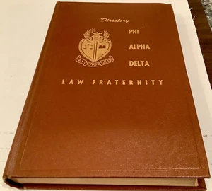 Phi Delta Alpha Fraternity, Inc Membership directory 2006 centennial edition HC - Imagen 1 de 3