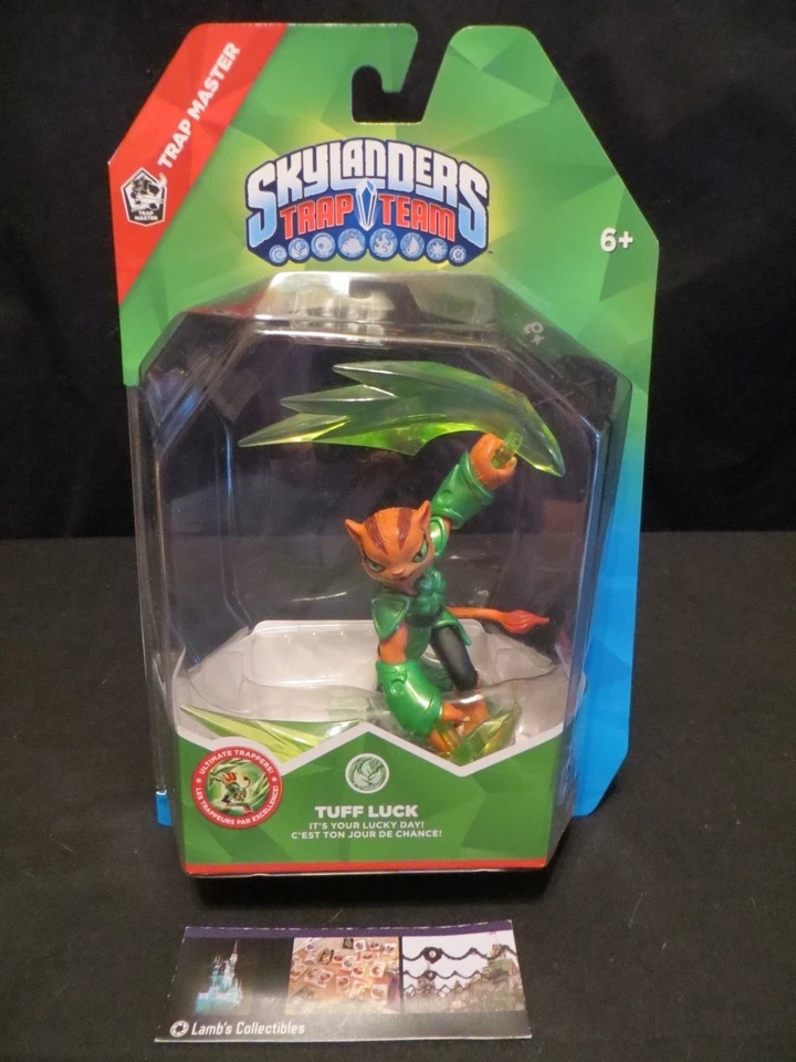 Skylanders Trap Team Clear Tuff Luck - RARE Variant