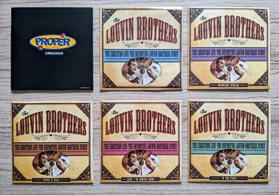 THE CHRISTIAN LIFE - THE DEFINITIVE LOUVIN BROTHERS STORY / 4CD PROPERBOX SET Foto 1 de 4