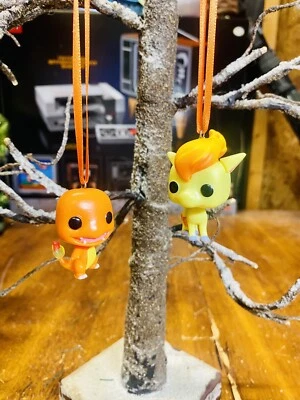 2 NUEVOS 2” POKÉMON CHARMANDER PONYTA Adornos de Navidad Figura Anime Nintendo Foto 1 de 3