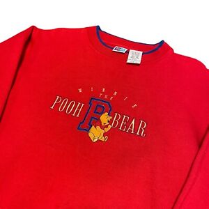 Vintage Disney Winnie The Pooh Bear Crewneck Sweatshirt 90s Sweater L