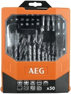 AEG AAKDD50 Set avvitatura/foratura 50 Pezzi ideale per trapani e avvitatori - Foto 1 di 1