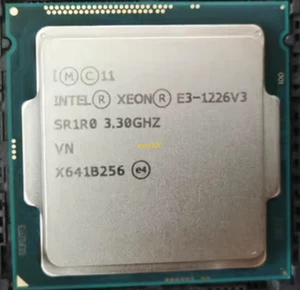 Intel Xeon E3-1226 V3 SR1R0 Quad Core 3.3GHz Processor CPU LGA 1150 84W 8MB - Picture 1 of 6