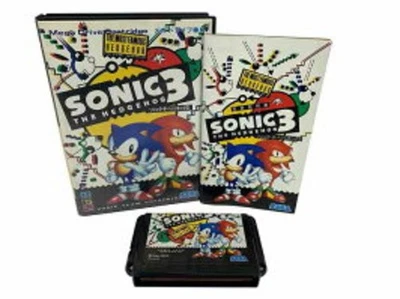 Sega Mega Drive Sonic 3 The Hedgehog from Japan F/S used - Image 1 of 4