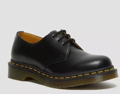 Dr. Martens 1461 Smooth Black Leather 3-Eye Oxford Shoes Womens 10 - Image 1 of 4