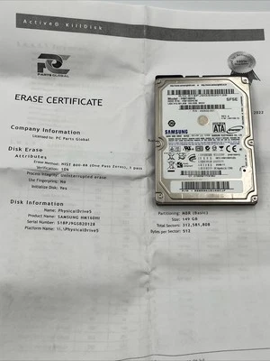 *Samsung HM160HI 160GB 2.5in SATA Hard Drive HDD - Image 1 of 4