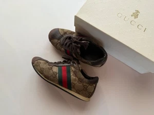 GUCCI Kinder Sneaker GG Logo Gr. EUR 28 - Bild 1 von 21