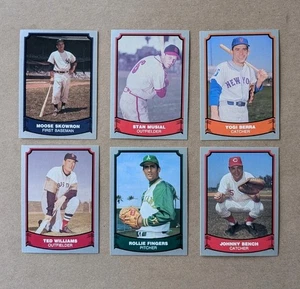 1988 Pacific Baseball Legends (6) Card Assorted Lot - Bench Fingers Williams - Picture 1 of 2