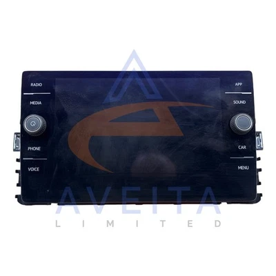 VW Polo SE TSI MK6 17-21 Multimedia Display Screen 5G6919605 - Image 1 of 4
