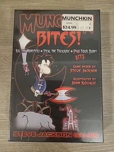 MUNCHKIN BITES Game Steve Jackson Games Brand New Sealed - Picture 1 of 3