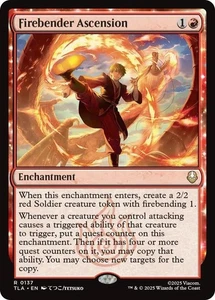 1x Firebender Ascension Foil (Avatar: The Last Airbender) - Picture 1 of 1