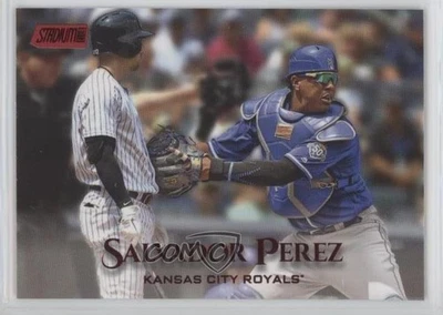 2019 Topps Stadium Club Red Foil Salvador Perez #198 - Image 1 of 2