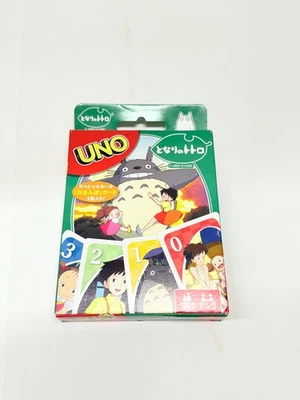 New UNO My Neighbor Totoro Studio Ghibli Mattel Games Hayao Miyazaki - Image 1 of 4