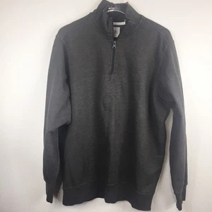 Dockers | Zip Neck Sweatshirt Chocolate Brown - Picture 1 of 5