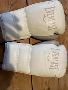 Everlast Power Lock 2 Pro Lace Up 12oz Boxing Gloves Perfect Condition - Picture 1 of 5