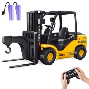 9-Channel Remote Control Forklift Truck – 1:18 Scale Construction Toy, Realis... - Picture 1 of 7
