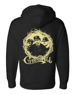 Felpa con cappuccio Cypress Hill - anni 90 Boom Bap West Coast Hip Hop, Black Sunday, latino - Foto 1 di 3