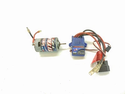 Combo de motor Traxxas XL-5 ESC cepillado con Titan 12T 550 usado Foto 1 de 4
