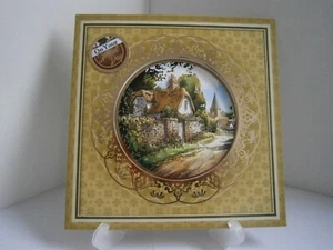 Handgefertigte 6x6 an Ihrem besonderen Tag Landstraße Greeitng Karte - Bild 1 von 1