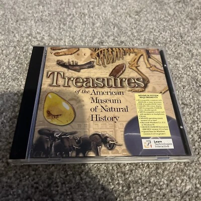 Treasures Of The American Museum Of Natural History, PC CD ROM. A50 - Image 1 of 3