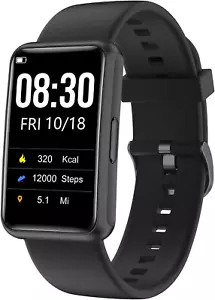 Fitness Tracker No Bluetooth No App/Phone Required, Fitness Watch Pedometer Wate - Picture 1 of 8