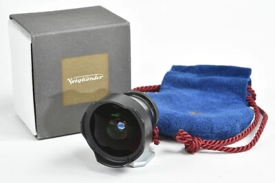 Voigtlander Viewfinder 12mm View Finder Metal w/Box from Japan[Excellent] 88-J91 - Image 1 of 4