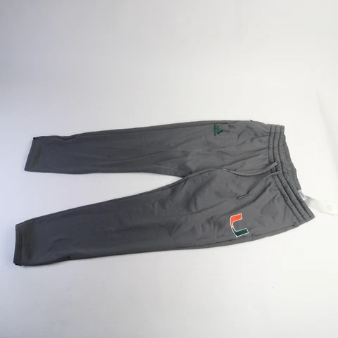 Miami Hurricanes adidas Aeroready Athletic Pants Women's Gray New Cover