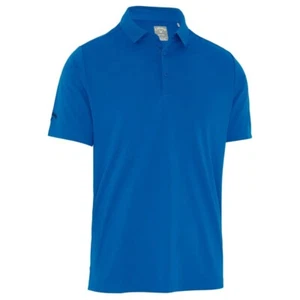 Callaway Herren Golf Opti-Dri Tournament Poloshirt, Fallschirmspringer blau, NEU - Bild 1 von 2