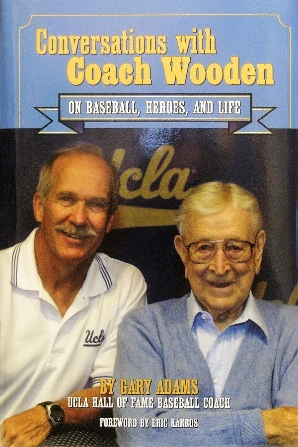 Conversations With Coach Wooden by Gary Adams - HC w/DJ 2013 - AUTOGRAPHED - NM - Image 1 of 1