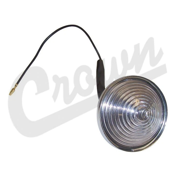 Luces de respaldo crown automotriz 945659 plateadas para Jeep CJ-5 CJ-6 1965-1973  Foto 1 de 1