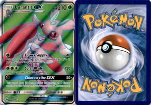 2017 Pokemon, Sonne & Mond, #138/149 Lurantis GX, Full Art, Holo Rare - Bild 1 von 1