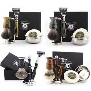 Haryali London Mens Shaving Gift Set Luxury Shaving Kits For Men Grooming Tools - Picture 1 of 12